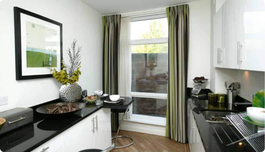 Double glazing kitchen